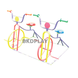 จักรยาน, เครื่องเล่นสนามกลางแจ้ง , เครื่องเล่นสนามแบบเหล็ก,ออกกำลังกายเด็ก OutdoorPlayground, ราคาโรงงาน