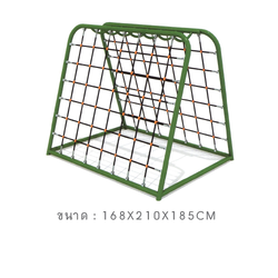 ปีนป่ายเชือก ปีนป่าย2ด้านโครงเลห็ก, ของเล่นสนาม, พร้อมส่ง ราคาโรงงาน