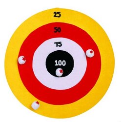 ชุดปาเป้านุ่มนิ่มลูกบอล 4 ลูก, ของเล่นเสริมพัฒนาการ, ของเล่น , ปาเป้า , ฝึกทักษะความเเม่นยำ