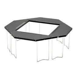 SnowPeak Fire Ring Table Black FES-011