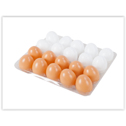 1405 ไข่เป็ด- ไข่ไก่ ( 20 ฟอง ) ของเล่นเสริมพัฒนาการ ,ของเล่นเสริมทักษะ,ของเล่นเด็ก, สื่อการสอนอนุบาล