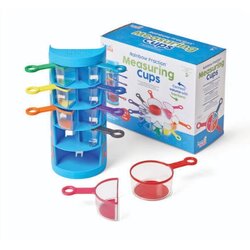 ชุดถ้วยตวง เซตสีรุ้ง 9 ชิ้น ของเล่นเสริมพัฒนาการ, ของเล่นเด็ก, สื่อการสอน , ของเล่นชั่งตวง