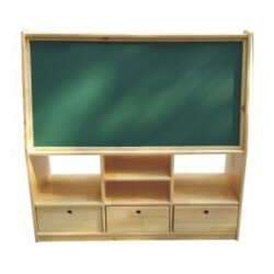 กระดานดำแม่เหล็กมีชั้นวาง, ชั้นวางของ, เฟอร์นิเจอร์เด็ก 2 ฟังก์ชั่น , เฟอร์นิเจอร์เด็ก ,ชั้นวางของไม้,ตู้ไม้, ชั้นวางของเด็ก, โรงเรียนอนุบาล, เนอสเซอรี่, ห้องเด็กเล่น, kidszone สินค้าสั่งนำเข้า ขนาด 35x100x125ซม.