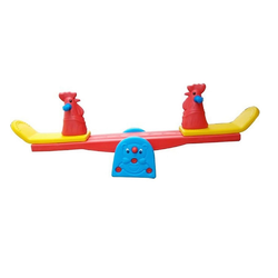 ไม้กระดกไก่คู่ ,คานกระดก, ของเล่นเด็ก ,ของเล่นสนาม,ขนาด 25x145x50ซม.