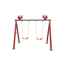 เครื่องเล่นสนามเหล็ก ชุดชิงช้า 2 ที่นั่ง ,ชิงช้าผึ้งน้อย,ชิงช้าเสาทรง A,เครื่องเล่นสนามกลางแจ้ง,ชิงช้าโครงเหล็ก, พร้อมส่ง ขนาด 150x250x225 ซม.