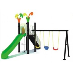 เครื่องเล่นสนามกลางแจ้ง ในร่ม, ชุด กระดานลื่นชิงช้ากลางป่าสไลด์เดอร์ใหญ่ ชิงช้า ,ครุภัณฑ์สนามเด็กเล่น,งบ.สพฐ,โครงการโรงเรียนประชารัฐ, playground,สไลเดอร์,ของเล่นเสริมพัฒนาการ,เครื่องเล่นสนาม, สนามเด็กเล่น