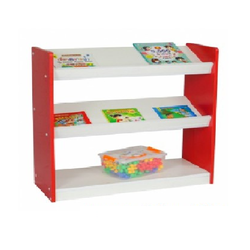 ชั้นวางโชว์หนังสือเด็ก ,ชั้นวางหนังสือ, ชัั้นโชว์ของ,ชั้นวางของ เด็ก, เฟอร์นิเจอร์ไม้ , เฟอร์นิเจอร์เด็ก , ชั้นไม้ ขนาด 30 x 78 x 80 เซนติเมตร