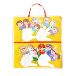 1348 หุ่นนิ้วมือ ชุดครอบครัวและอาชีพ ชุดละ16ตัว ของเล่นเสริมพัฒนาการ ,ของเล่นเสริมทักษะ,ของเล่นเด็ก, สื่อการสอนอนุบาล