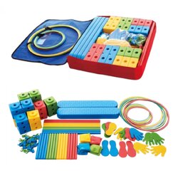 บล็อกต่อสร้างสรรค์ (1ชุด 114ชิ้น) ทางเดินพลาสติก,ฝึกการทรงตัว, ฝึกกายภาพ , การเคลื่อนไหว พร้อมส่ง