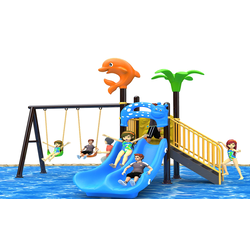 เครื่องเล่นสนาม, กระดานลื่น, ชุด โลมาท่องทะเล กระดานลื่น, ของเล่น,ครุภัณฑ์สนามเด็กเล่น, สพฐ,โครงการโรงเรียนประชารัฐ playground,สไลเดอร์,ของเล่นเสริมพัฒนาการ,เครื่องเล่นสนาม, สนามเด็กเล่น