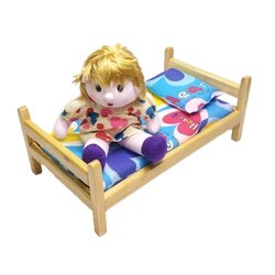 1511 เตียงตุ๊กตาพร้อมตุ๊กตา ของเล่นเสริมพัฒนาการ ,ของเล่นเสริมทักษะ,ของเล่นเด็ก, สื่อการสอนอนุบาล
