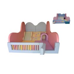 BRN-J-05683 บ้านบอล ชุดหุบเขาผจญภัย,คอกกั้นเด็ก,เบาะนุ่ม,เครื่่องเล่นในร่ม, หนัง pvc, พร้อมส่ง, ขนาด 300X350x80 ซม.