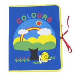 สมุดผ้าเรื่องสีกับความหมาย, ของเล่นเด็ก, ของเล่นเสริมพัฒนาการ, ของเล่นเด็กอนุบาล, สื่อการสอนเด็กอนุบาล ,สมุดผ้า