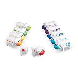 ชุดประกอบคู่ วัวเรียนรู้ เลข 1-10 จำนวน 20 ชิ้น พร้อมกล่องเก็บ ของเล่น ,ของเล่นเสริมพัฒนาการ ของเล่นเด็กอนุบาล พร้อมส่ง