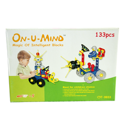 ตัวต่ออัจฉริยะ ชุด 3 (133 ชิ้น) (9933) ,ของเล่นเสริมพัฒนาการ, ของเล่น,สื่อการสอนปฐมวัย
