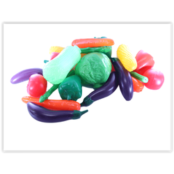 1412 ผักถุงตาข่าย ของเล่นเสริมพัฒนาการ ,ของเล่นเสริมทักษะ,ของเล่นเด็ก, สื่อการสอนอนุบาล