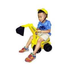 รถเเม็กโฮ 2 in 1 สําหรับขี่ได้ (รับนํ้าหนักถึง 50 กก.) ของเล่นเสริมพัฒนาการ ,ของเล่นเสริมทักษะ,ของเล่นเด็ก, สื่อการสอนอนุบาล, พร้อมส่ง