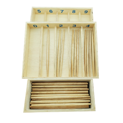 แท่งไม้คณิตศาสตร์ (นับตะเกียบ-ก้านไม้สอนนับเลข), ของเล่นไม้, ของเล่นเสริมพัฒนาการ, ของเล่น,สื่อการสอนปฐมวัย