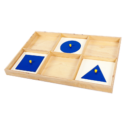 ถาดประกอบรูปทรงเราขาคณิต, ถาดสาธิตรูปทรง,อุปกรณ์มอนเตสซอรี่,เรขาคณิตพื้นฐาน,ของเล่นไม้, ของเล่นเสริมพัฒนาการ,สื่อการสอนอนุบาล,ปฐมวัย,ของเล่นเสริมทักษะ,พร้อมส่ง