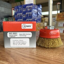 แปรงลวดถ้วยฝอย HAWK 2.1/2x10x1.5