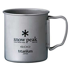SnowPeak Titanium Single Cup 600 MG-044R
