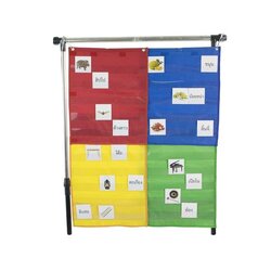 กระเป๋าผนัง 4 สี แบบแม่เหล็ก, ของเล่นเสริมพัฒนาการ, ของเล่น , สื่อการสอน