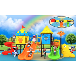 เครื่องเล่นสนาม ชุด ฐานลาดตะเวน 3 สไลด์+ปีนป่ายสไลเดอร์, กระดานลื่น,สนามเด็กเล่น ,สไลเดอร์,ของเล่นเสริมพัฒนาการ,เครื่องเล่นสนามกลางแจ้ง, playground,พร้อมส่ง