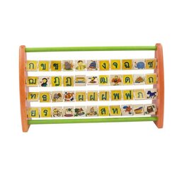 เรียนรู้พยัญชนะภาษาไทย แบบหมุนได้ 44 ชิ้น ของเล่นเสริมพัฒนาการ สอนอ่าน ภาพพลิก กข สินค้าพร้อมส่ง คิดค่าส่งตามจริง สินค้าราคาโรงงาน