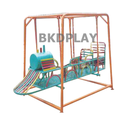 รถไฟเล็ก, เครื่องเล่นสนามกลางแจ้ง , เครื่องเล่นสนามแบบเหล็ก,ชิงช้า,สไลเดอร์,โยกเยกเหล็ก, ม้าหมุน, OutdoorPlayground, ราคาโรงงาน