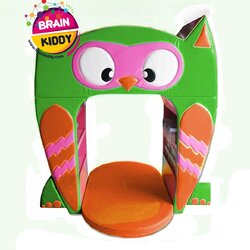 ชั้นวางนกฮูกตาโต เฟอร์นิเจอร์เด็ก ,ชั้นวางของไม้,ตู้ไม้, ชั้นวางของเด็ก, โรงเรียนอนุบาล, เนอสเซอรี่, ห้องเด็กเล่น, kidszone พร้อมส่ง