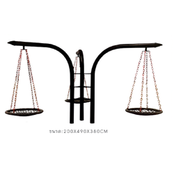 เครื่องเล่นสนาม,ของเล่นสนาม,ของเล่นเด็ก,ชิงช้าวงกลม 3 ที่นั่งสามแกน สินค้าพร้อมส่ง คิดค่าส่งตามจริง สินค้าราคาโรงงาน