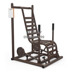 บริหารแขน-หัวไหล่-หน้าอก (แบบนั่งดันยกน้ำหนัก) เครื่องออกกำลังกาย, กลางแจ้ง, ลานกีฬา, อเนกประสงค์, สนามกีฬา