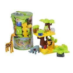 ตัวต่อสวนสัตว์, ของเล่นเสริมทักษะ,ของเล่นเสริมพัฒนาการเด็ก, สือการสอนครูปฐมวัย, พร้อมส่ง