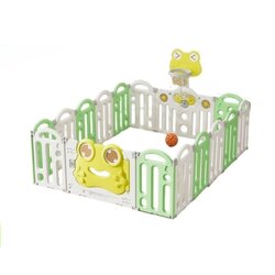 คอกกั้นเด็ก, รั้วกั้นเด็ก, กบน้อยสีเขียว ,แป้นบาส, รั้วกั้นเด็กพับได้ พลาสติก,บ่อบอล สินค้าพร้อมส่ง