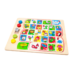 ภาพตัดต่อเกม A-Z , ของเล่นไม้, ของเล่นเสริมพัฒนาการ, ของเล่นเด็กอนุบาล