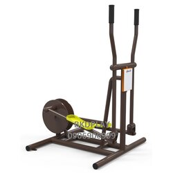 เครื่องบริหารแขน-ขา-สะโพก-หัวไหล่ (แบบล้อถ่วง) เครื่องออกกำลังกาย, กลางแจ้ง, ลานกีฬา, อเนกประสงค์, สนามกีฬา