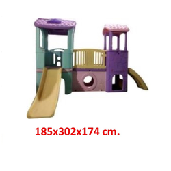 บ้านน้อย 2 ชั้น สีหวาน,ของเล่นเด็ก,พร้อมส่ง ราคาโรงงาน