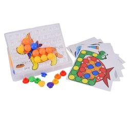 ชุดตัวต่อโมเสคลูกกระดุมสีสัน, ของเล่นเสริมพัฒนาการ, ของเล่นเด็กอนุบาล, สื่อการสอนเด็กอนุบาล