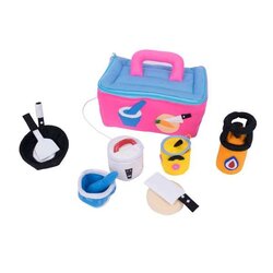 ชุดกระเป๋าเข้าครัวหนูน้อยนุ่มนิ่ม 9 ชิ้น,ของเล่นเสริมพัฒนาการ ,ของเล่นเสริมทักษะ,ของเล่นเด็ก, สื่อการสอนอนุบาล