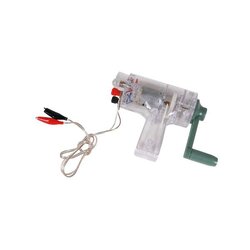 เครื่องปั่นไฟฟ้ามือถือพร้อมหลอดไฟ ,ของเล่นเสริมพัฒนาการ, ของเล่นเด็กประถม, สื่อการสอนเด็กประถม,วิทยาศาสตร์,พร้อมส่ง