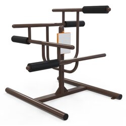 ยืดเส้น วอร์มร่างกาย 4 ระดับ เครื่องออกกำลังกาย, กลางแจ้ง, ลานกีฬา, อเนกประสงค์, สนามกีฬา