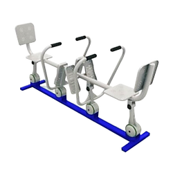 เครื่องออกกำลังกายกลางแจ้ง ชุดบริหารกรรเชียงบกคู่ แบบดึง เครื่องออกกําลังกายกลางแจ้งเทศบาล, เครื่องออกกําลังกายสาธารณะ ,ราคาโรงงาน