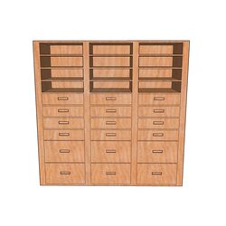 ชั้นเก็บอุปกรณ์สื่อและกล่องสี, เฟอร์นิเจอร์เด็กสั่งทำตามสีและขนาดได้ , เฟอร์นิเจอร์ไม้ , เฟอร์นิเจอร์เด็ก ขนาด 39 x 122 x 120 ซม.