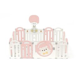 คอกกั้นเด็ก, รั้วกั้นเด็ก, หมีชมพู, แป้นบาส , รั้วกั้นเด็ก พลาสติก,บ่อบอล สินค้าพร้อมส่ง