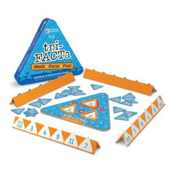 สามเหลี่ยมแฟคต้าการบวกและการลบ,ของเล่นเสริมพัฒนาการ, ของเล่นเด็กอนุบาล, สื่อการสอนเด็กอนุบาล,พร้อมส่ง