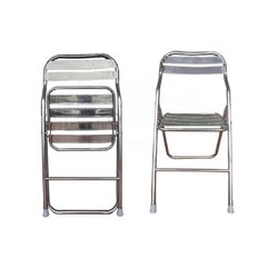 เก้าอี้พับสแตตนเลส มีพนักพิง, เก้าอี้พกพา , เก้าอี้สำหรับห้องประชุม ,สำนักงาน,พร้อมส่ง