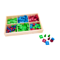 สแตมป์เกมส์ (เลขหลักหน่วย สิบ ร้อย พัน), ของเล่นไม้, ของเล่นเสริมพัฒนาการ,ของเล่น,สื่อการสอนปฐมวัย