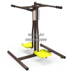 บริหารขา-สะโพก (แบบแกว่งตัวคู่)เครื่องออกกำลังกาย, กลางแจ้ง, ลานกีฬา, อเนกประสงค์, สนามกีฬา