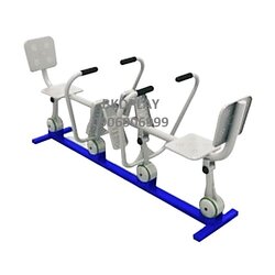 อุปกรณ์กรรเชียงบกคู่ เครื่องออกกำลังกายกลางแจ้ง