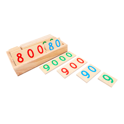 ชุดหลักเลข ชุดใหญ่, ของเล่นไม้, ของเล่นเสริมพัฒนาการ,ของเล่น,สื่อการสอนปฐมวัย